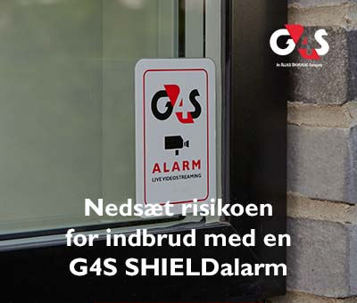 Trådløse alarmer fra G4S