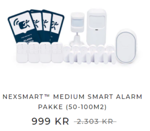 Alarmpakker fra Nexsmart