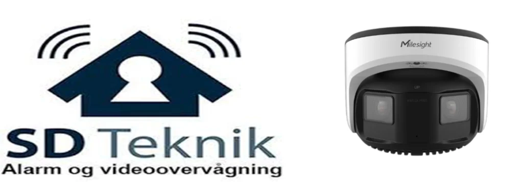 Milesight AI Dual-sensor 4K AI 180° Panorama. Bedste udendørs overvågningskamera med skarpest opløsning